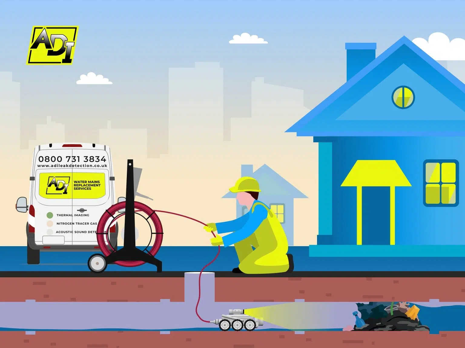 Drainage CCTV Surveys & Investigations Bury
